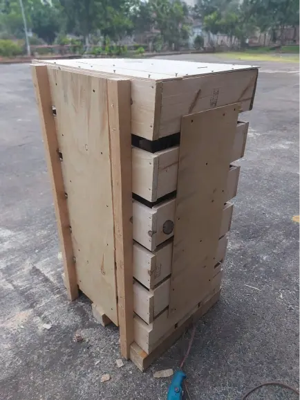 ISPM-15 certified custom wooden crating